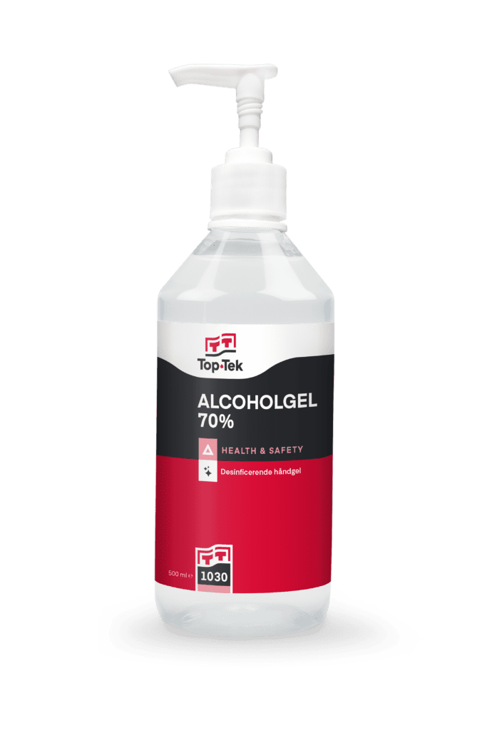 TT-1030 Alcoholgel 70%, 500 ml, m/pumpe