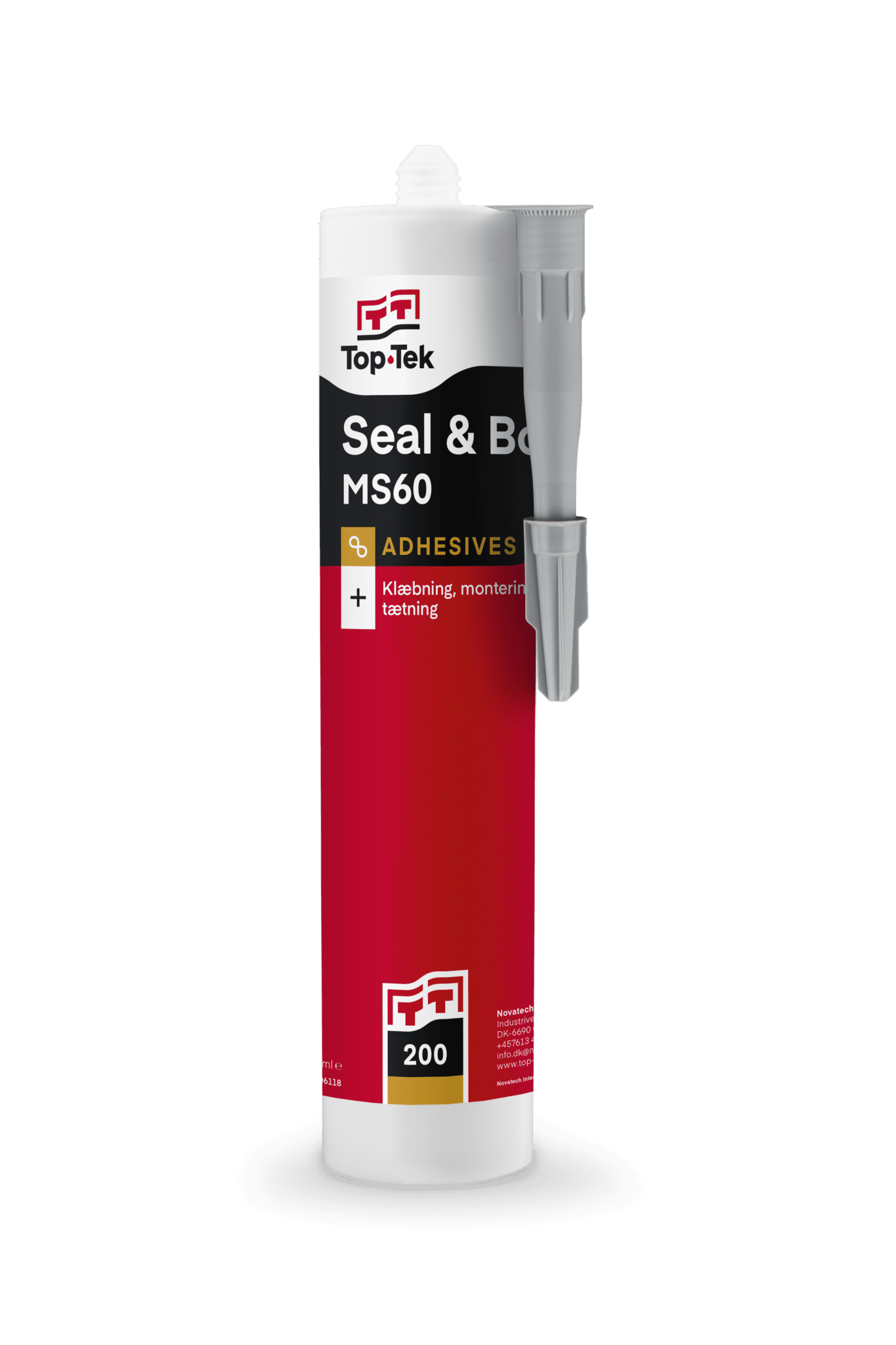 Seal & Bond MS60 Grey, 310 ml TOPTEK