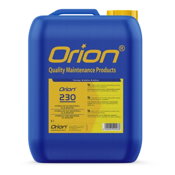 Orion 230 - Hydraulic & Industrial Oil Booster